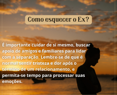Como esquecer o ex?