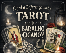 Qual a Diferen�a entre Tarot e Baralho Cigano?